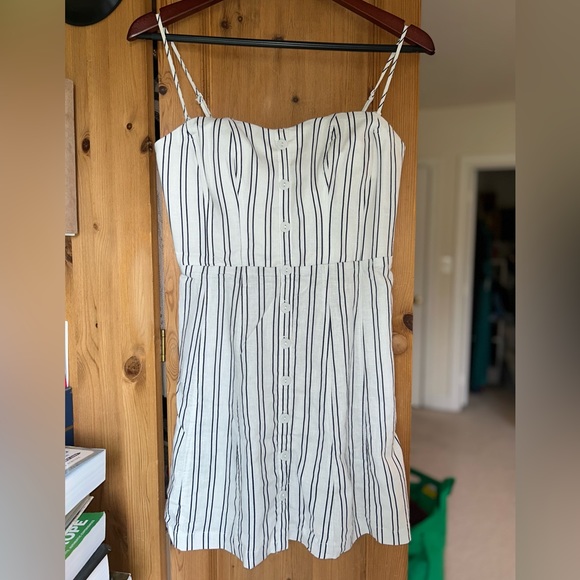 Urban Outfitters Kimchi Blue Lilyanna Linen Button Down MULTI WAY Dress - Picture 5 of 9